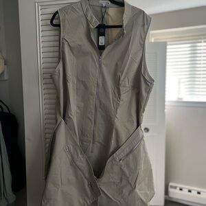 Fashion Nova Khaki Mini Dress